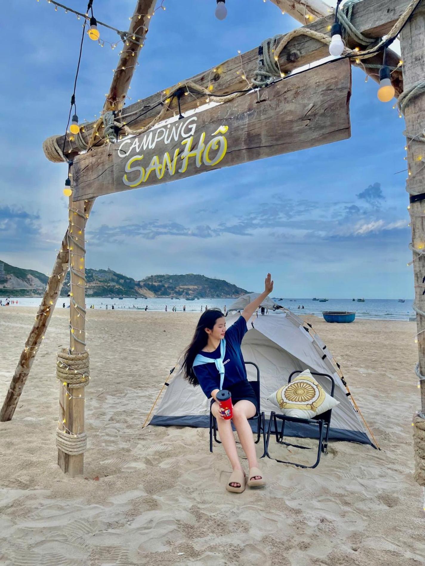 San Ho Homestay Phu Cat Buitenkant foto